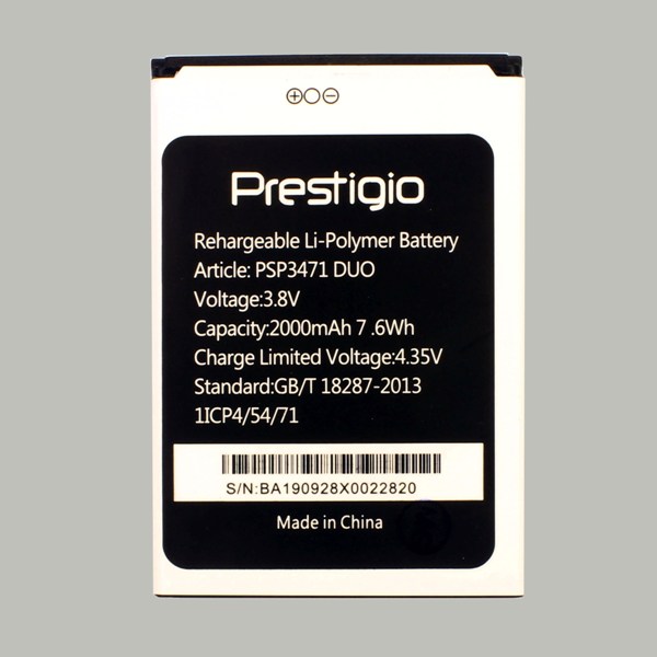 Батарея Аккумулятор Prestigio PSP3471 Аккумулятор Prestigio PSP3471