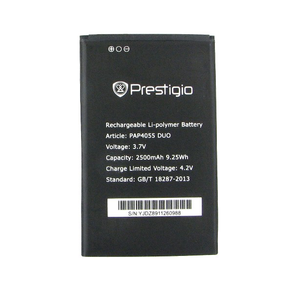 Батарея Аккумулятор Prestigio PAP4055 Аккумулятор Prestigio PAP4055