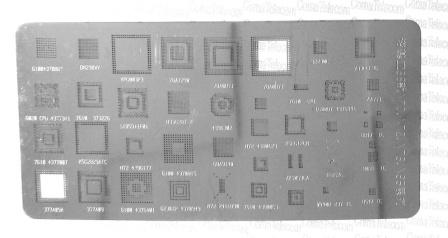 Трафарет Трафарет 38# BGA Plate Трафарет 38# BGA Plate