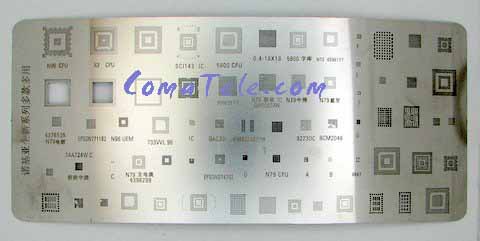 Трафарет Трафарет NEW BGA Plate 5800 / X3 / N96 / N79 Трафарет NEW BGA Plate 5800 / X3 / N96 / N79